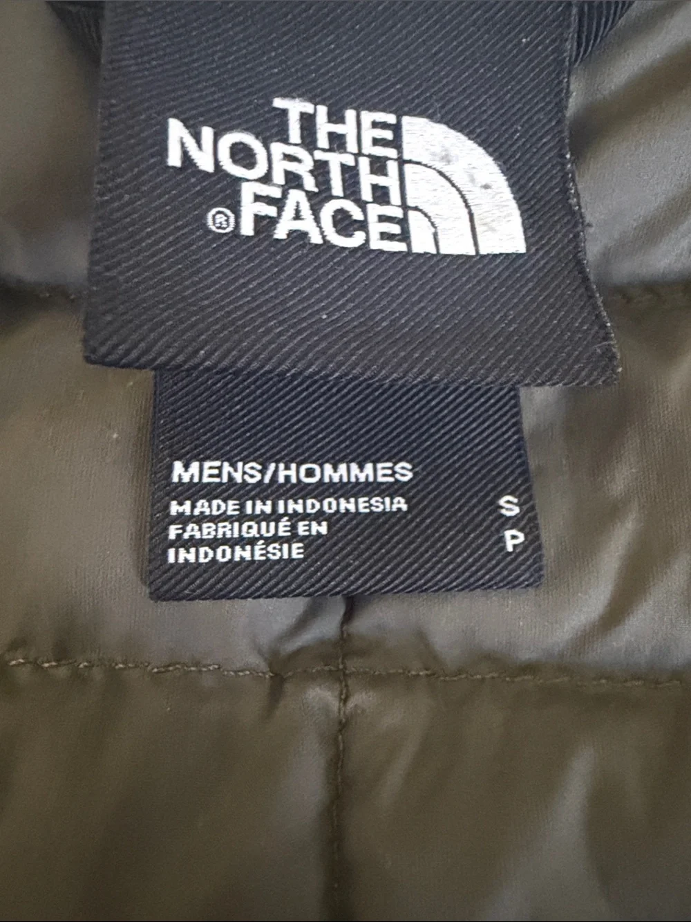The North Face Men's Puffy Down Vest in Olive